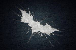 Batman Logo, Texture, Metal