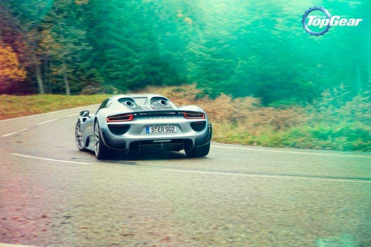 918, Top Gear, Porsche 918 Spyder HD Wallpaper Desktop Background
