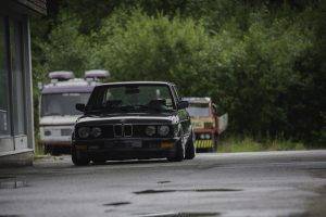 BMW E28, Stance, Stanceworks, Low, Norway, Summer, Rain