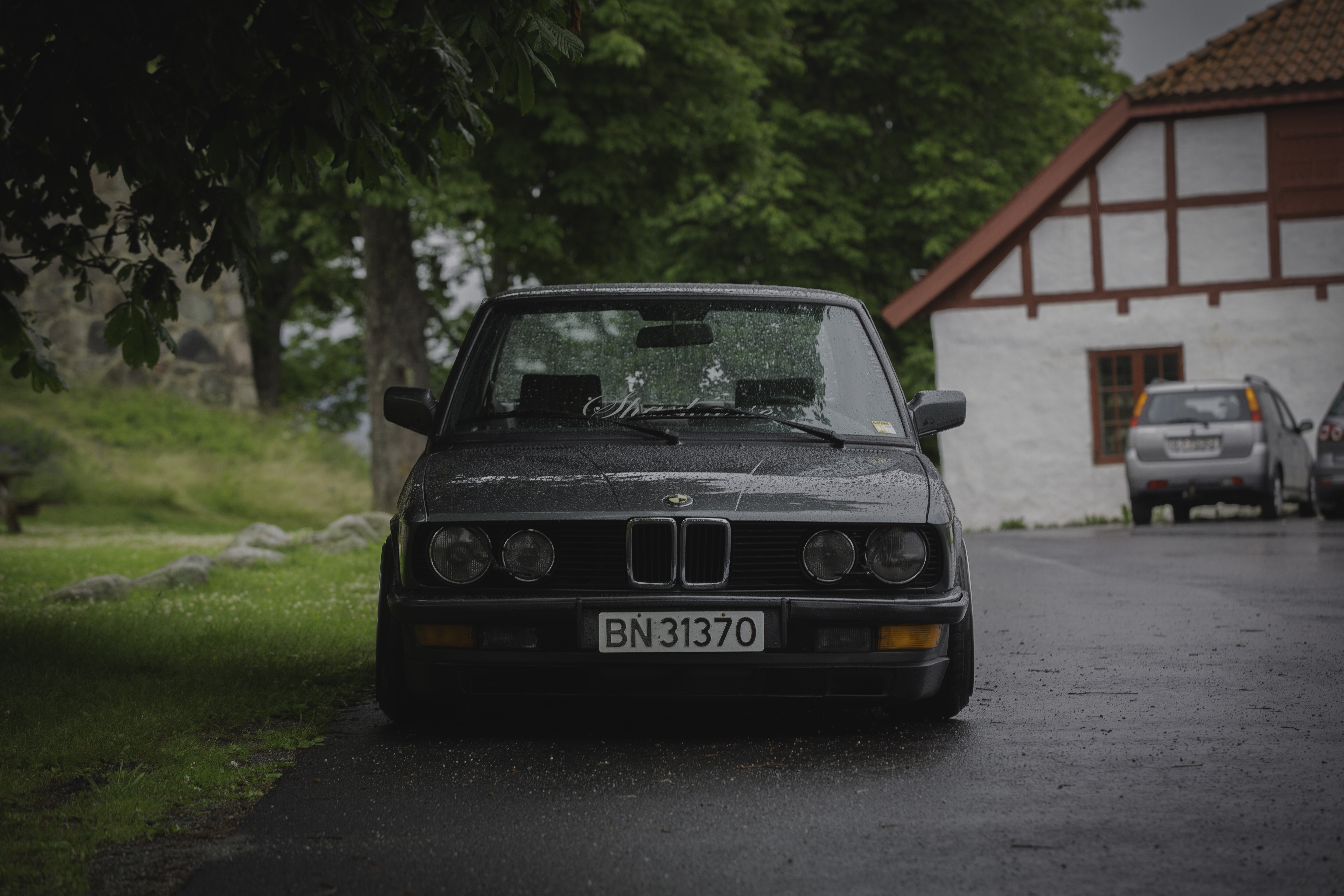 BMW E28, Stance, Stanceworks, Savethewheels, Static, Norway, Summer, Rain Wallpaper