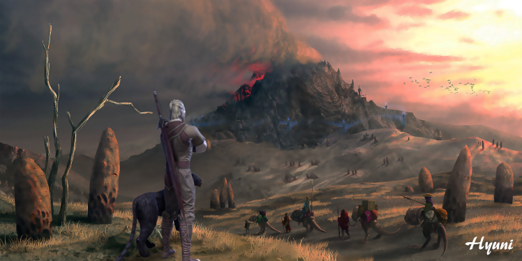 The Elder Scrolls Online, The Elder Scrolls V: Skyrim, Dragon HD Wallpaper Desktop Background