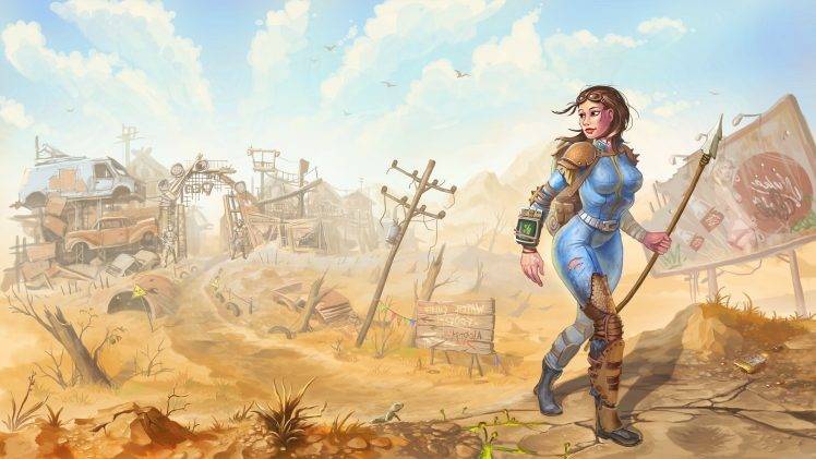 Fallout, Video Games, Artwork HD Wallpaper Desktop Background