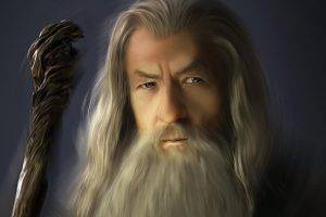 Gandalf, The Lord Of The Rings, Artwork, Wizard