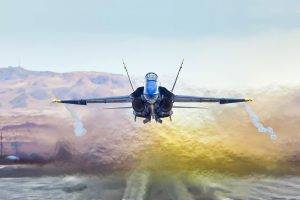 aircraft, Military Aircraft, McDonnell Douglas F A 18 Hornet, Jet Fighter