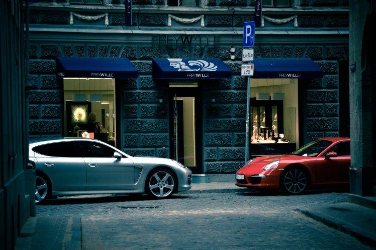 street, Porsche, Vehicle, Car HD Wallpaper Desktop Background