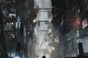 Deus Ex: Mankind Divided, Adam Jensen, Cyberpunk, Video Games, Futuristic