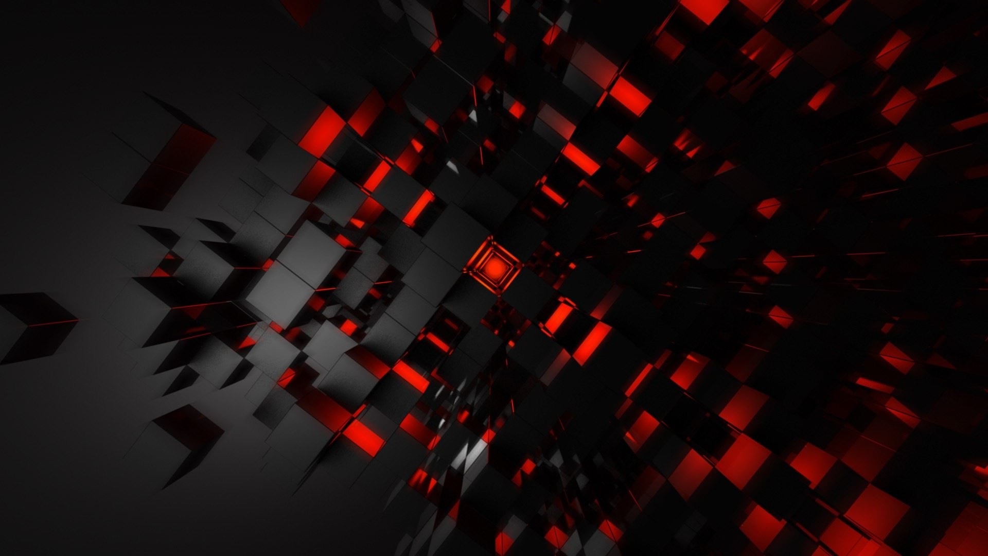 abstract, Black And Red Wallpaper