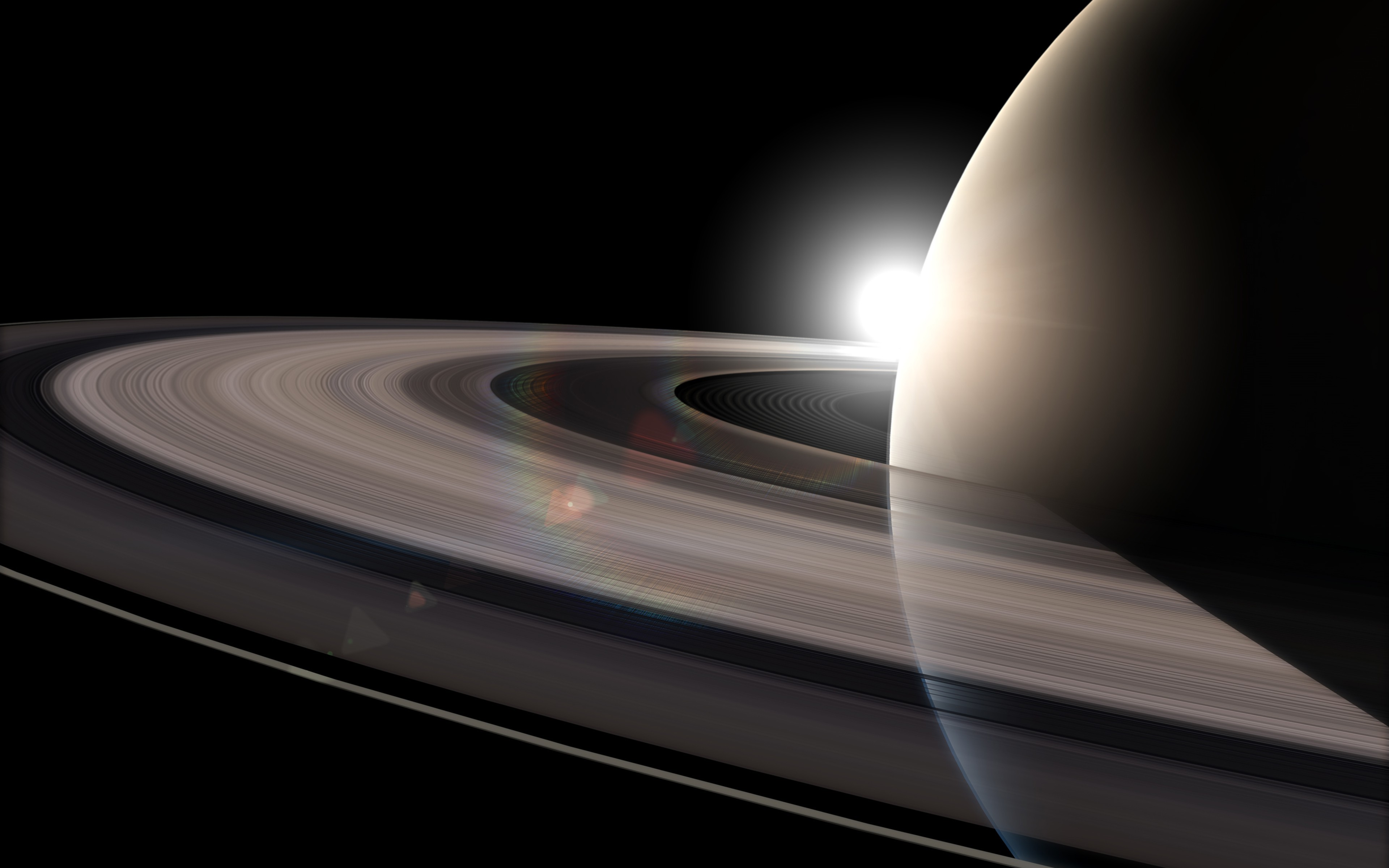 Saturn, Planet, Solar System, Planetary Rings, Space Wallpaper