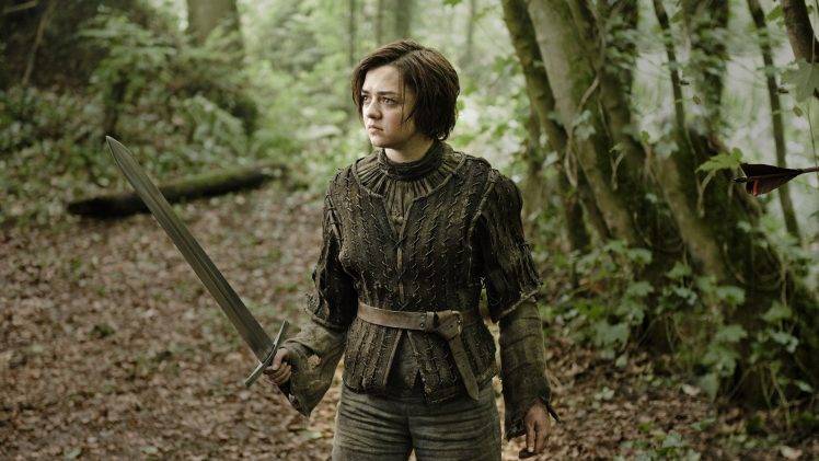 Arya Stark, Game Of Thrones, Maisie Williams HD Wallpaper Desktop Background