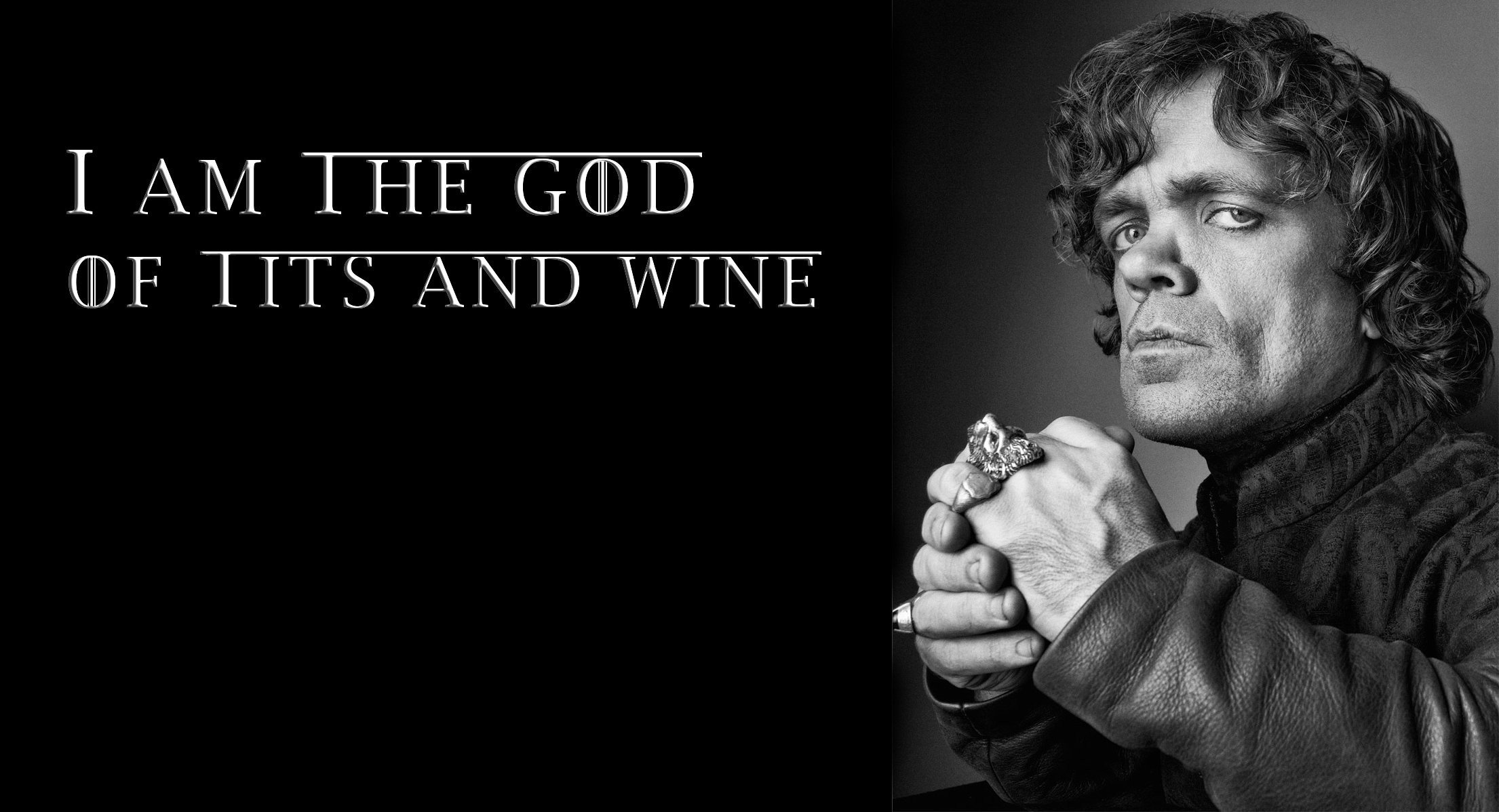 Game Of Thrones, Quote, Tyrion Lannister, Peter Dinklage Wallpaper
