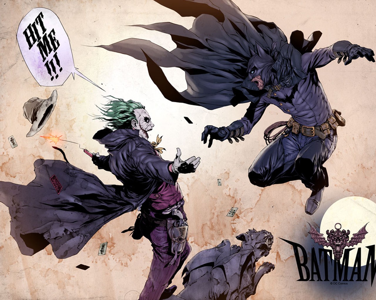 Batman, Joker Wallpaper