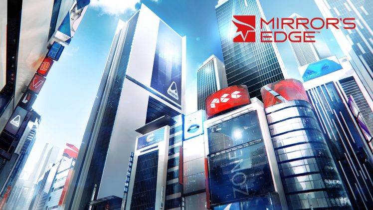 Mirrors Edge, Video Games, City HD Wallpaper Desktop Background