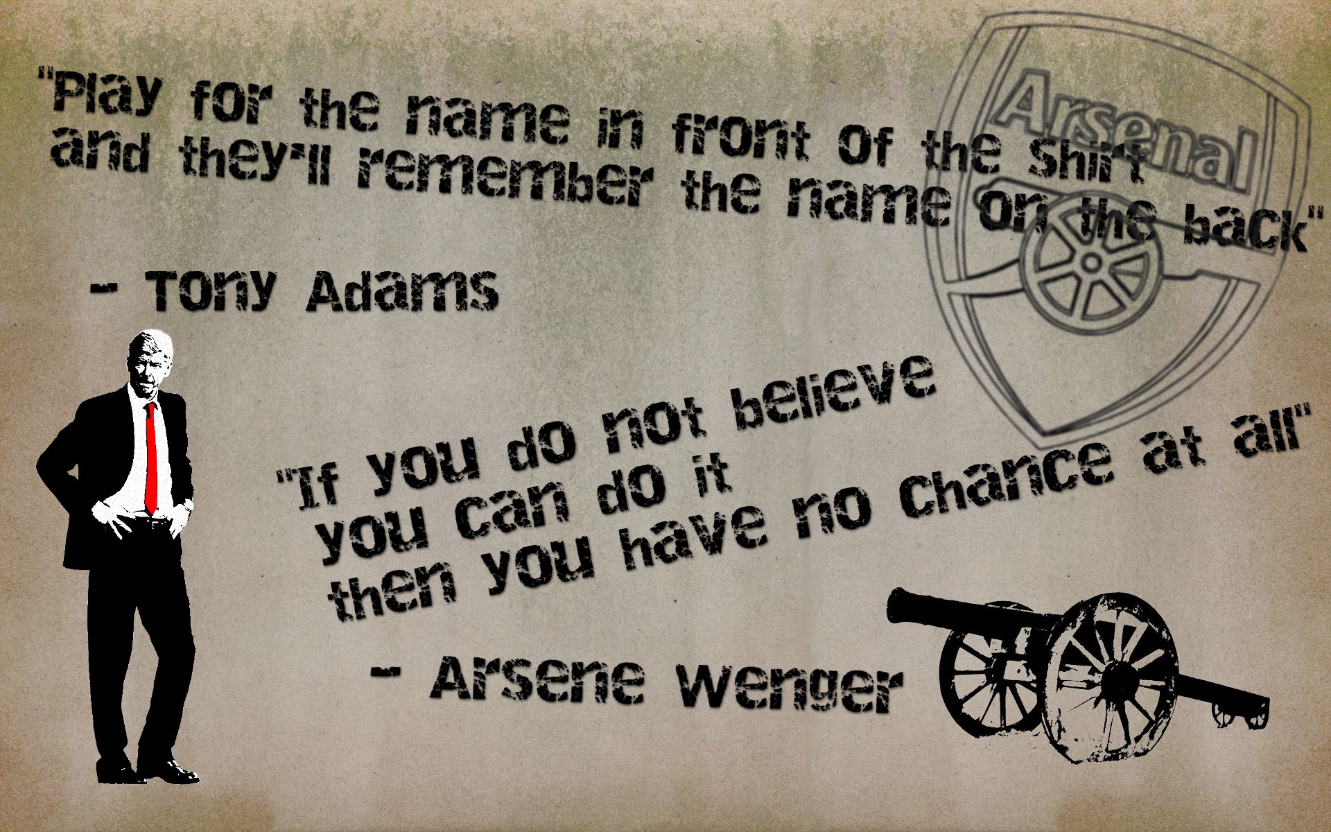 Arsenal, Arsene Wenger, Quote, Tony Adams, Soccer, London, Sports, Arsenal Fc Wallpaper