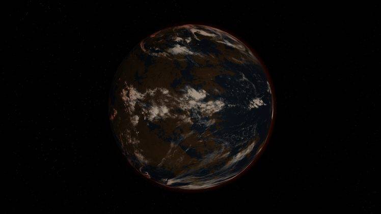 Triton, Space, Planet, Universe, Clouds, Water, Rock HD Wallpaper Desktop Background