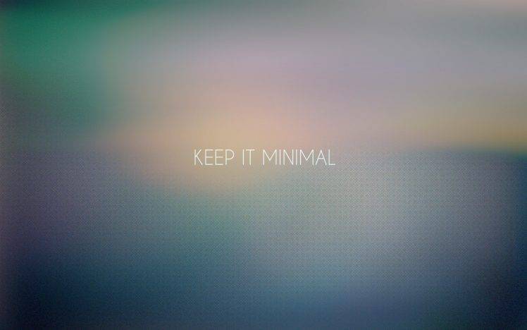 minimalism, Typography HD Wallpaper Desktop Background