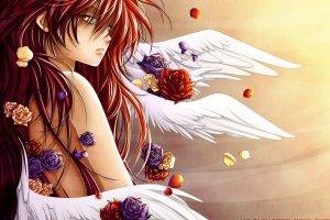 angel, Wings, Anime, Anime Girls