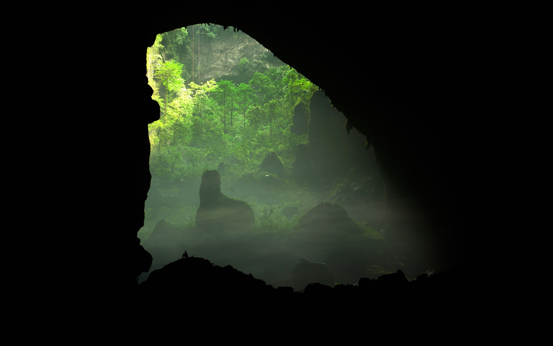 cave, Landscape, Nature Wallpaper