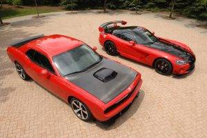 car, Dodge Challenger SRT, Dodge Viper ACR