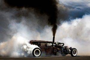 smoke, Car, Burnout