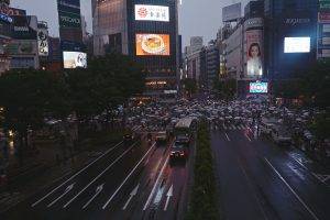 city, Car, Japan, Tokyo