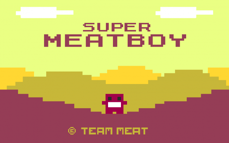 video Games, Super Meat Boy, Pixels HD Wallpaper Desktop Background