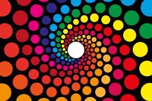 colorful, Abstract, Spiral, Circle