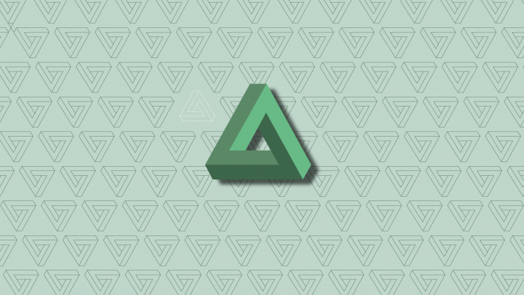 geometry, Penrose Triangle, Abstract, Minimalism HD Wallpaper Desktop Background