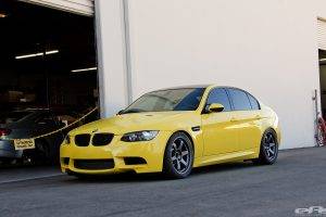 BMW, Car, Yellow Cars
