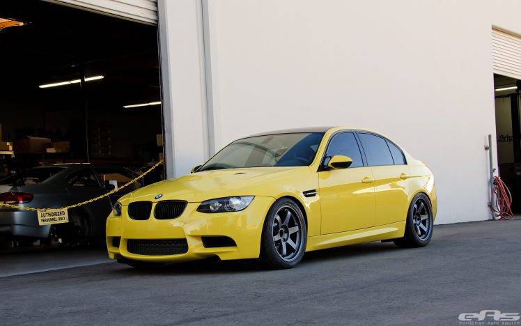 BMW, Car, Yellow Cars HD Wallpaper Desktop Background