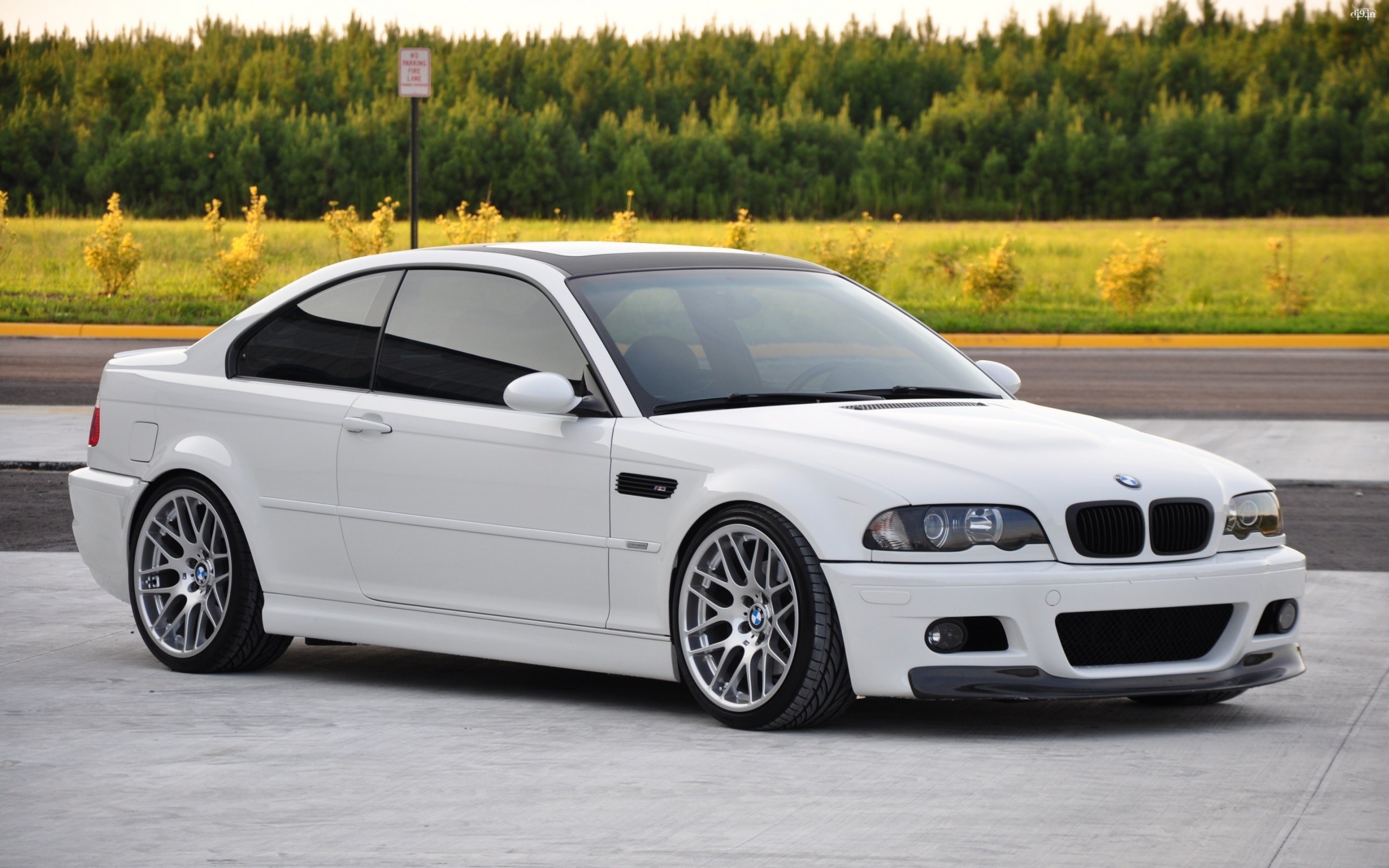 white, BMW, Car, BMW M3 E46, White Cars Wallpapers HD
