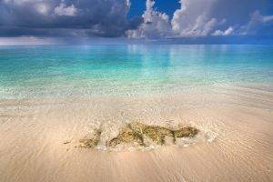 nature, Landscape, Maldives, Tropical, Sea, Beach, Horizon, Clouds, Summer, Water, Vacations