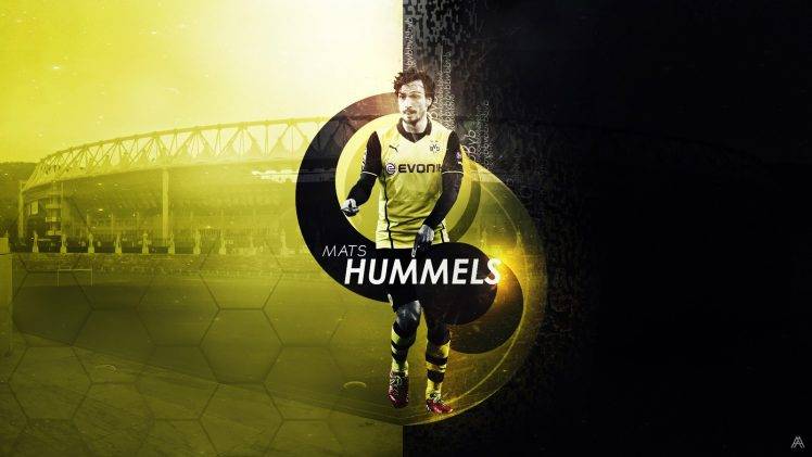 Mats Hummels, Borussia Dortmund, BVB, Bundesliga HD Wallpaper Desktop Background