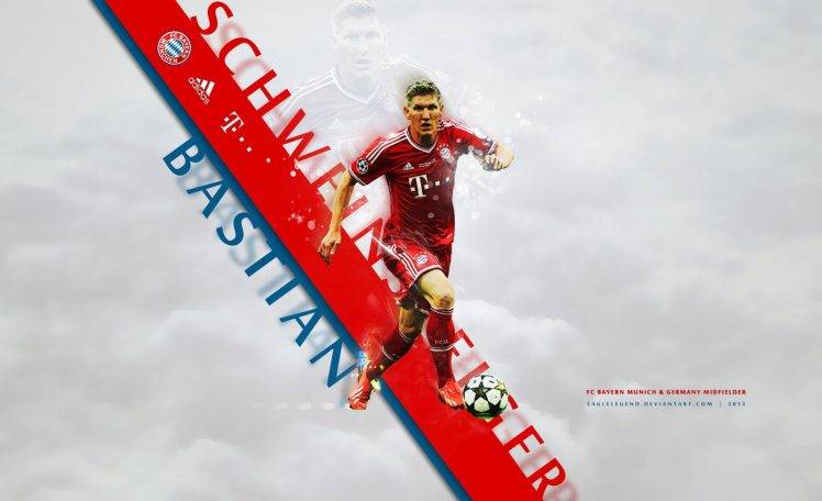 Bastian Schweinsteiger, FC Bayern, Soccer, Bundesliga HD Wallpaper Desktop Background