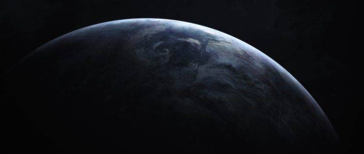 Earth, Space, Shadow HD Wallpaper Desktop Background