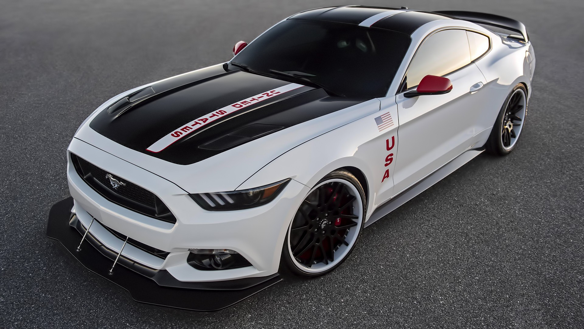 car, Ford Mustang, Ford Mustang GT Apollo Edition, White Cars Wallpaper