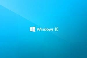 Windows 10, Window, Minimalism, Logo, Typography