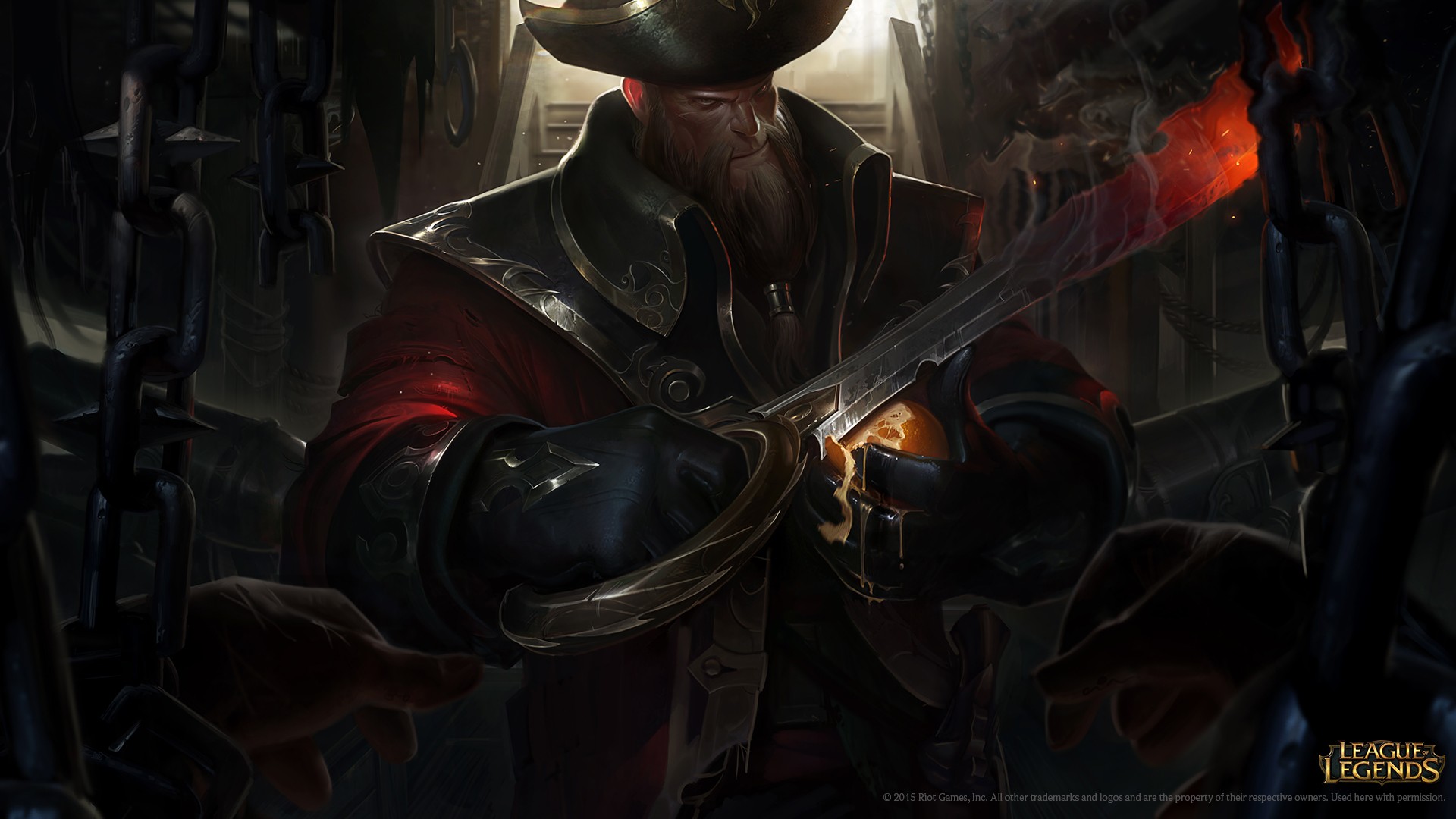 League Of Legends, Gangplank, Pirates, PC Gaming Wallpaper