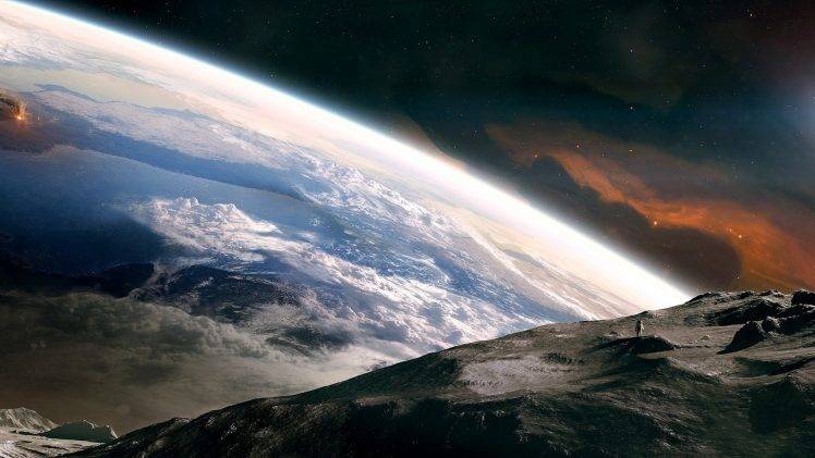 space, Earth, Planet HD Wallpaper Desktop Background