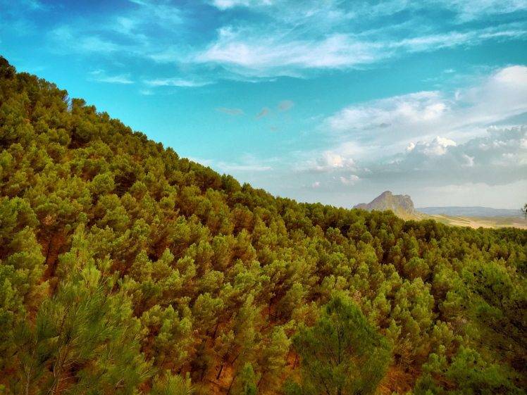 nature, Mountain, Landscape, Sky, Clouds HD Wallpaper Desktop Background