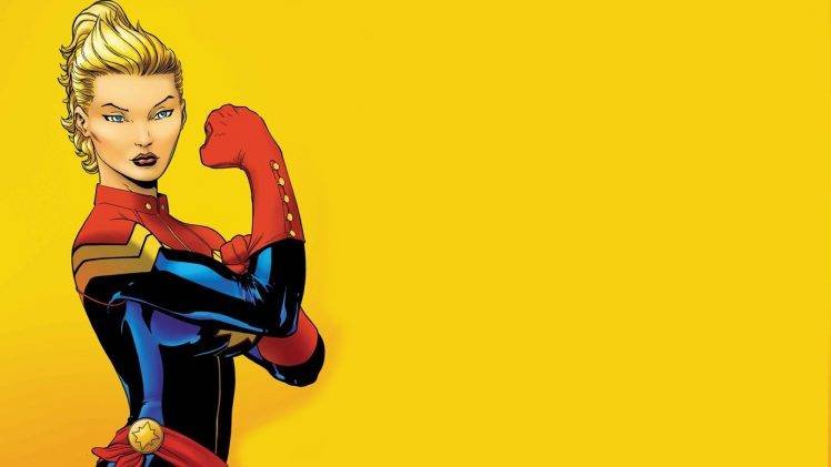 Captain Marvel, Carol Danvers, Marvel Comics, Superhero HD Wallpaper Desktop Background