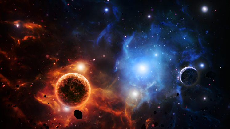 space, Space Art, Planet, Nebula HD Wallpaper Desktop Background