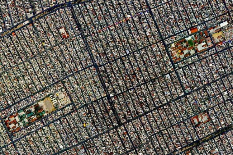 Earth, Landscape, Urban, City, Aerial View HD Wallpaper Desktop Background
