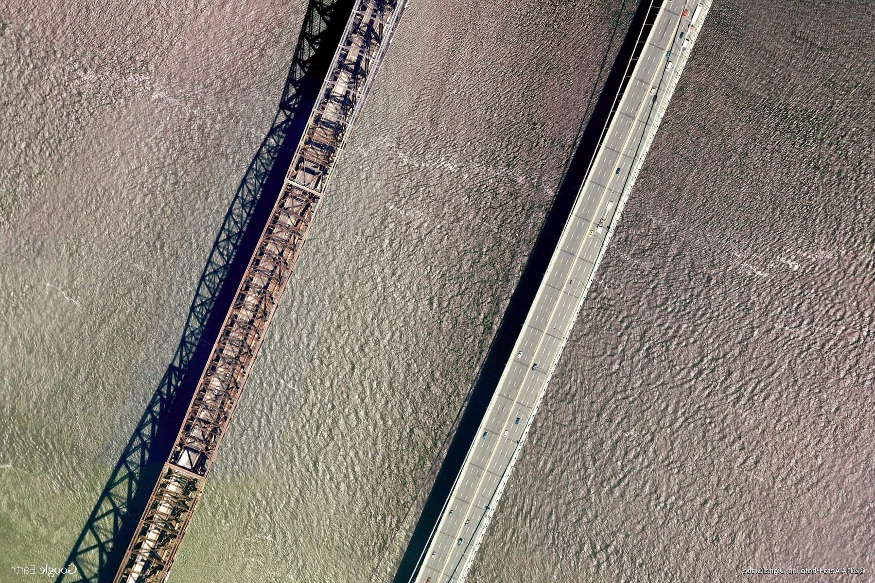 Earth, Landscape, Aerial View, Urban, City, Bridge Wallpaper