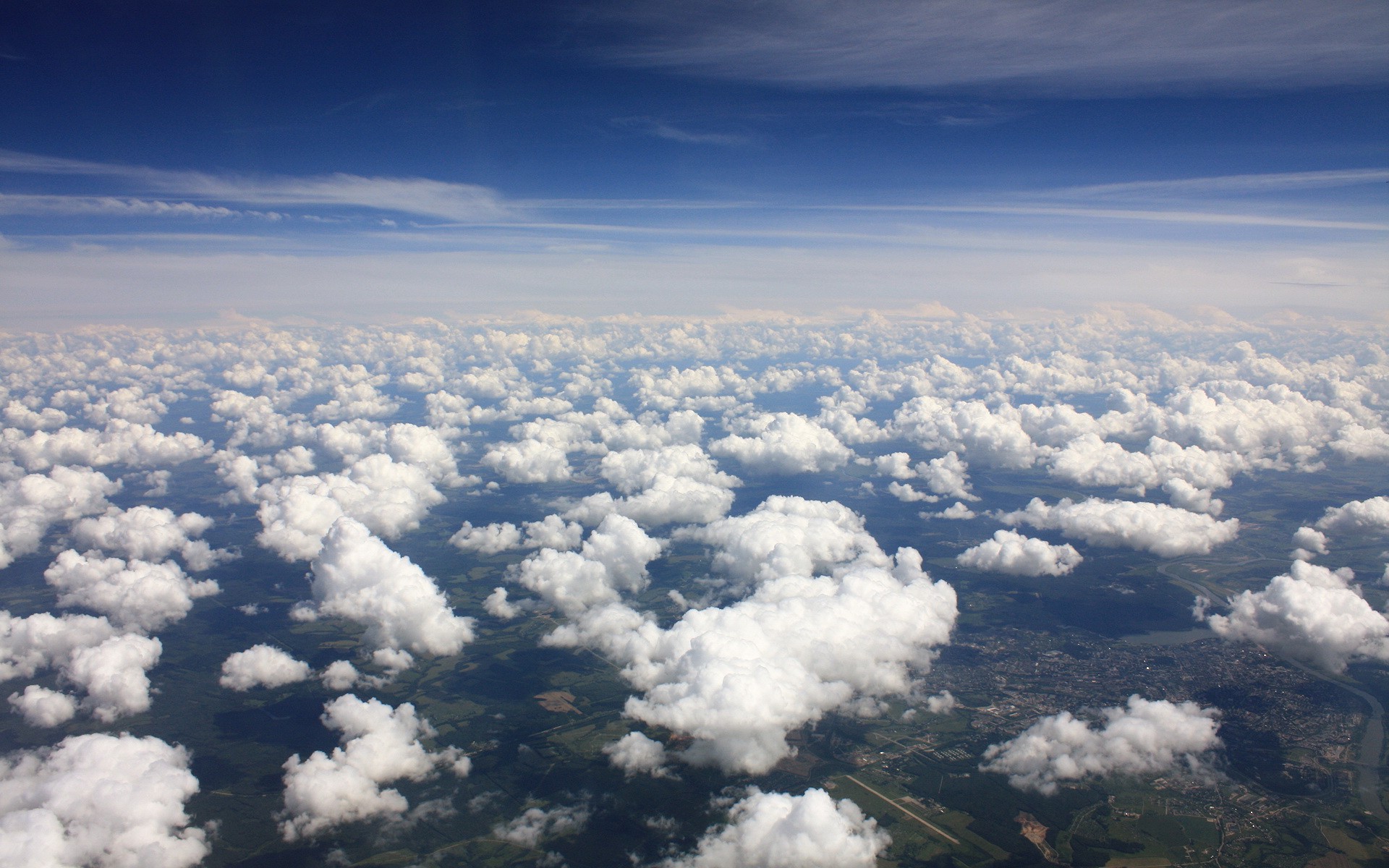 clouds, Landscape, Nature, Sky Wallpaper