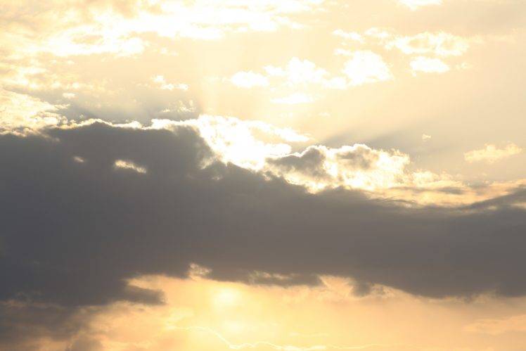 sunset, Clouds, Sad, Landscape HD Wallpaper Desktop Background