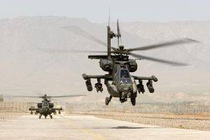 Boeing AH 64 Apache, Helicopters, Military Aircraft, Desert