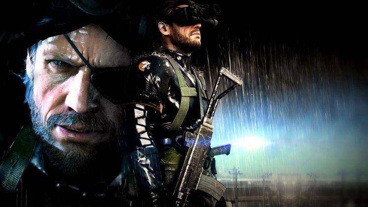 Metal Gear Solid, Artwork, Video Games, Metal Gear Solid V: Ground Zeroes, Big Boss HD Wallpaper Desktop Background