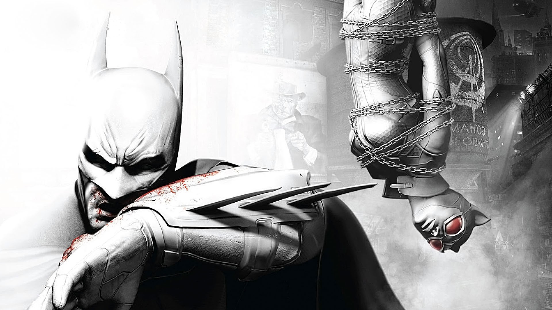 Batman, Batman: Arkham City, Catwoman Wallpaper