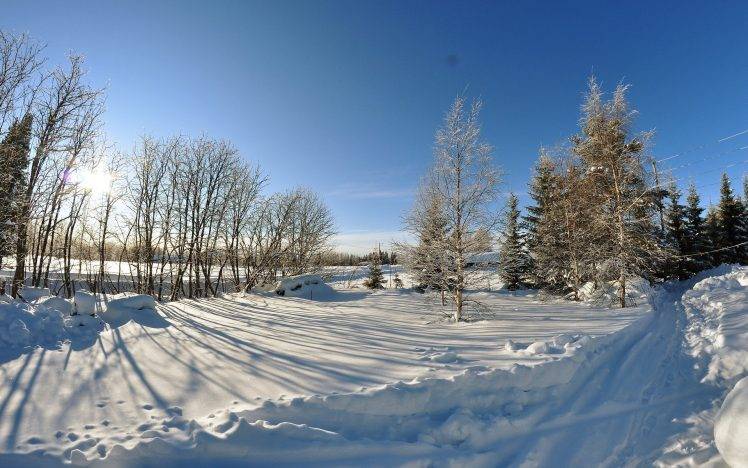 nature, Landscape, Snow HD Wallpaper Desktop Background