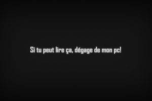 simple, Text, French, Humor, Dark